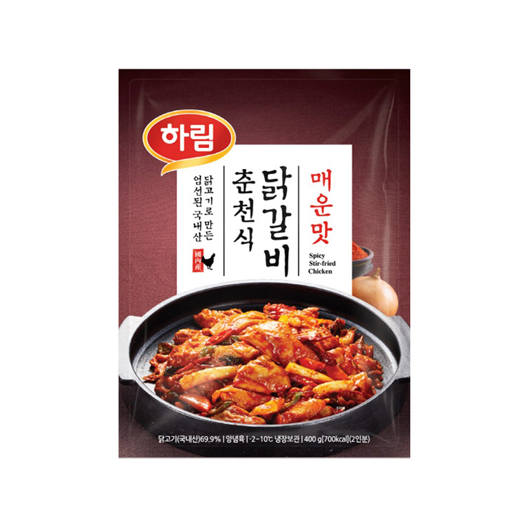 하림 춘천식 닭갈비(매운맛) 400g