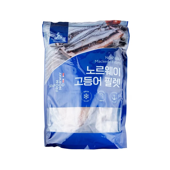 노르웨이고등어필렛800g