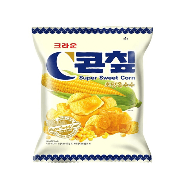 크라운 콘칩 초당옥수수맛 148g