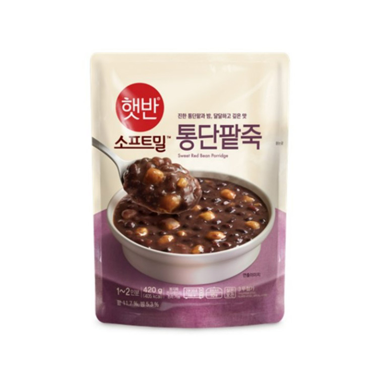 CJ)햇반 통단팥죽420g