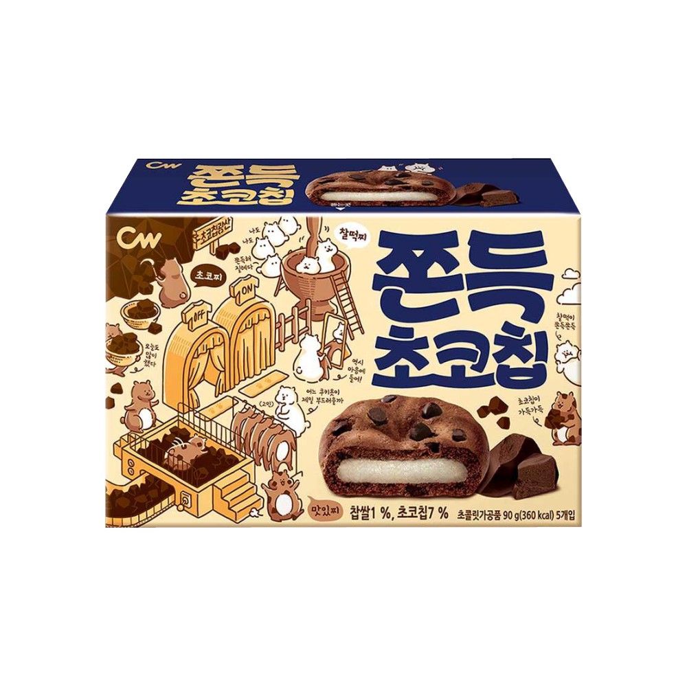 청우)쫀득초코칩90g