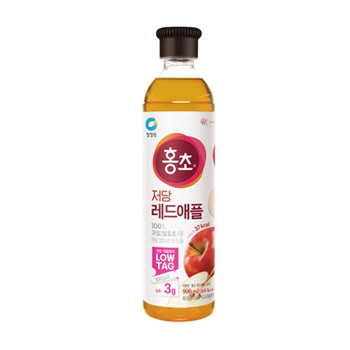청정원 저당 홍초 레드애플 900ml