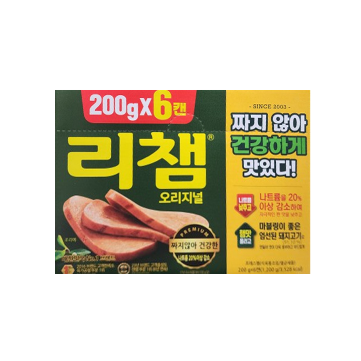 동원 리챔 200g*6