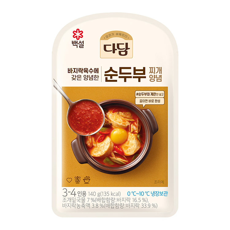 CJ)다담 순두부 찌개용 양념 140G