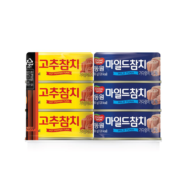 동원 고추참치90gx3+마일드90gx3