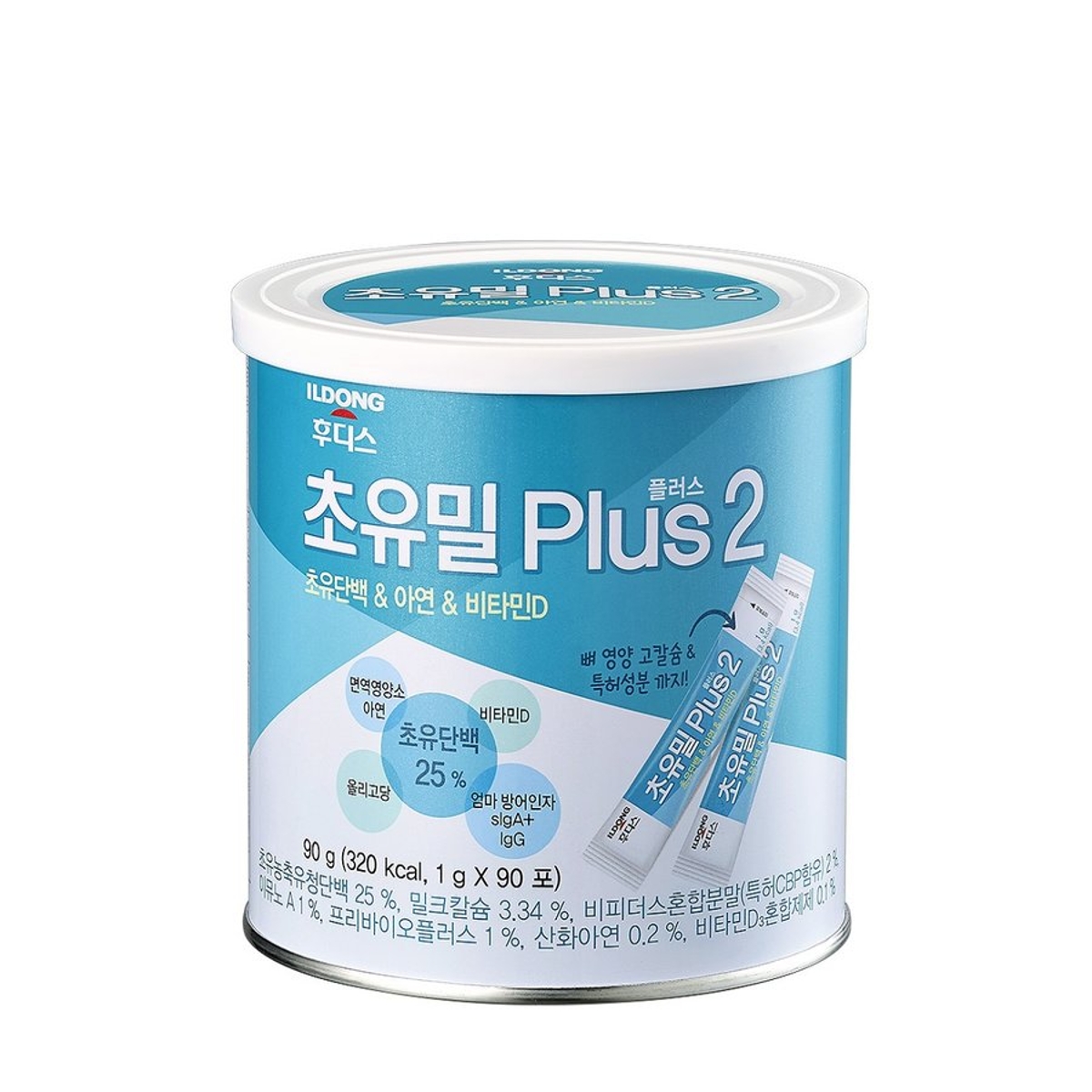 일동후디스 초유밀 플러스 2단계 90G