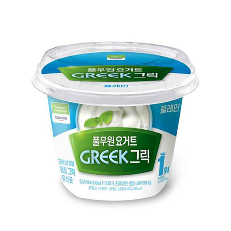 풀무원)다논그릭빅팟플레인400g