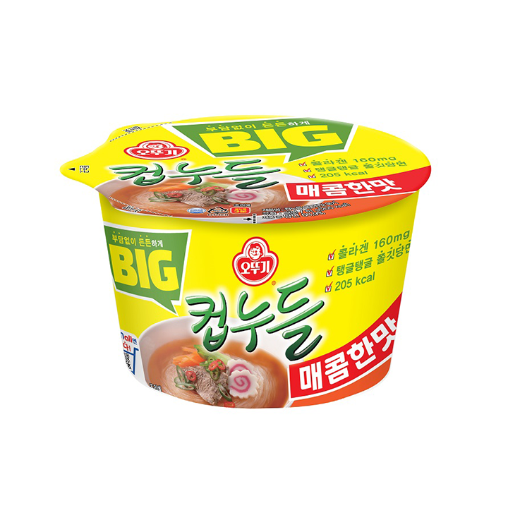 오뚜기 BIG 컵누들 매콤한맛 61g