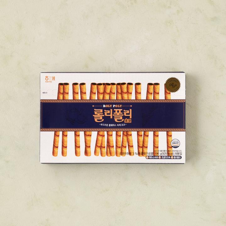 해태 롤리폴리초코 196g