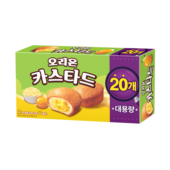 오리온 카스타드 460g