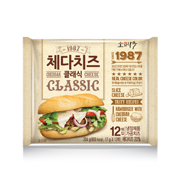 소와나무 체다치즈클래식204g