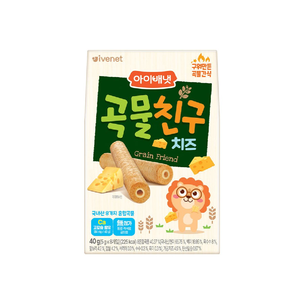 아이배냇 곡물친구치즈 40G