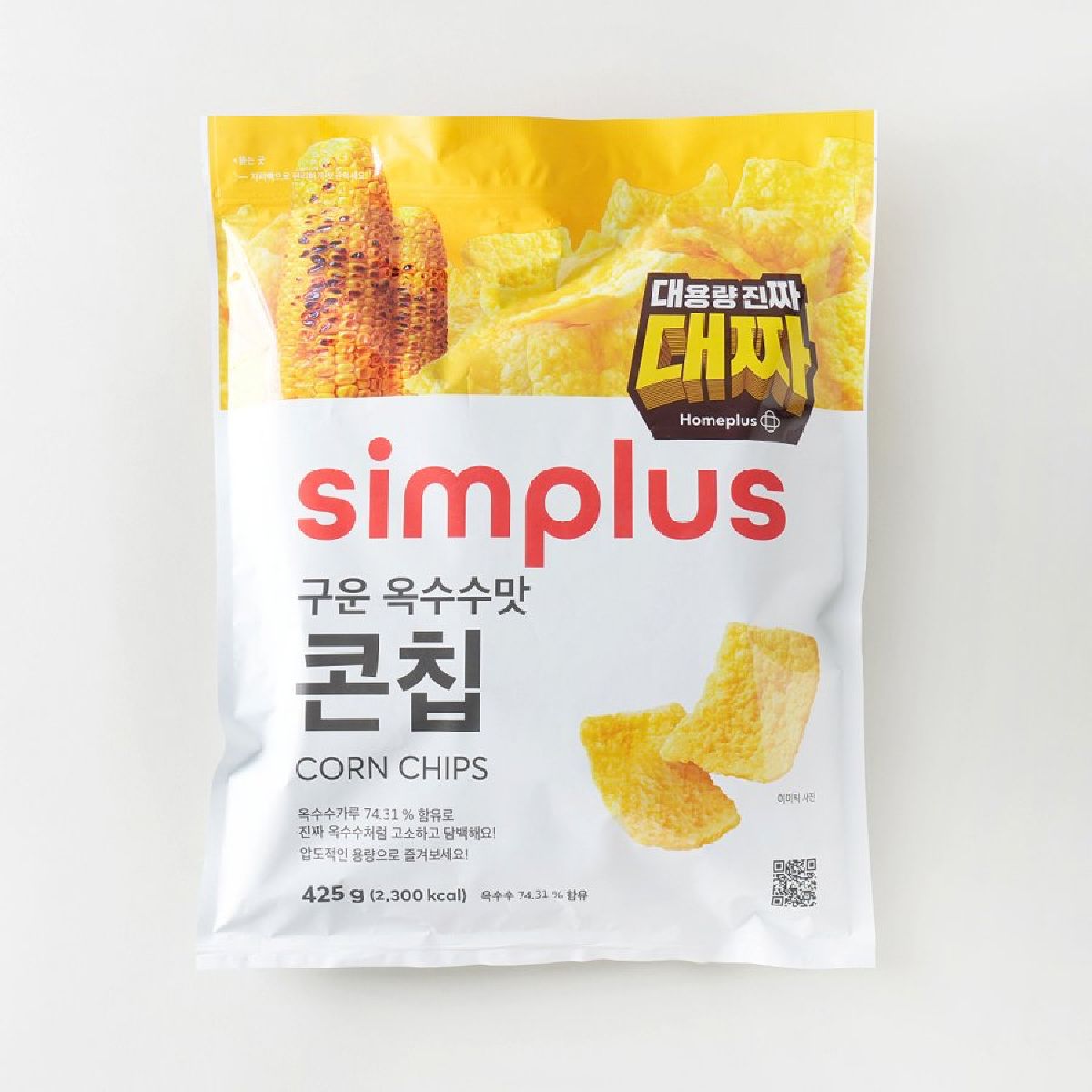 simplus 대짜 구운옥수수콘칩 425G