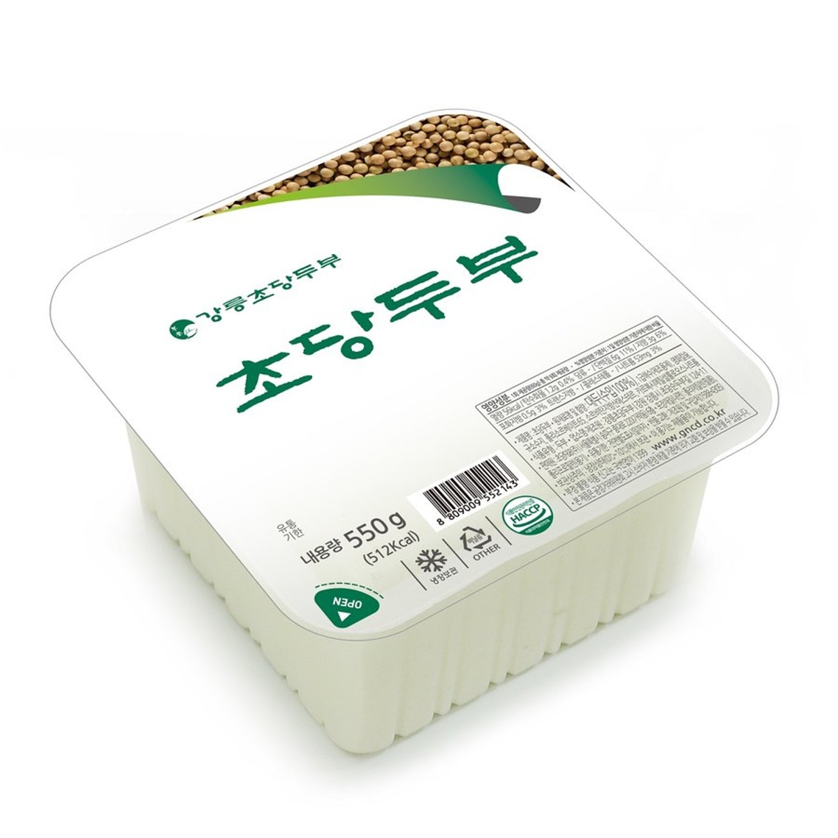 강릉 초당 부침 두부 550G