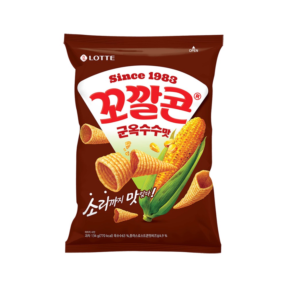 롯데)꼬깔콘군옥수수134g