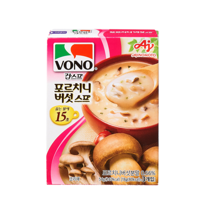농심 보노버섯스프 54g