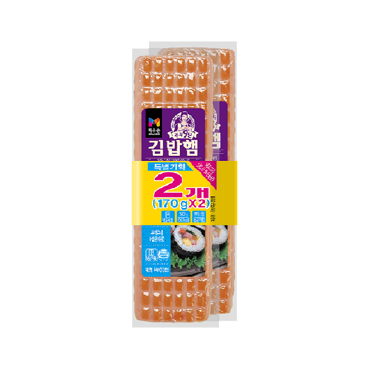 목우촌주부9단김밥햄 170g*2