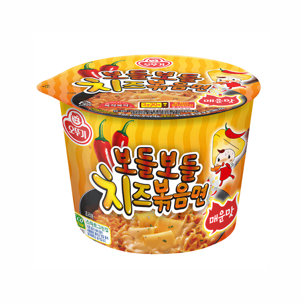오뚜기)보들보들치즈볶음면매운맛