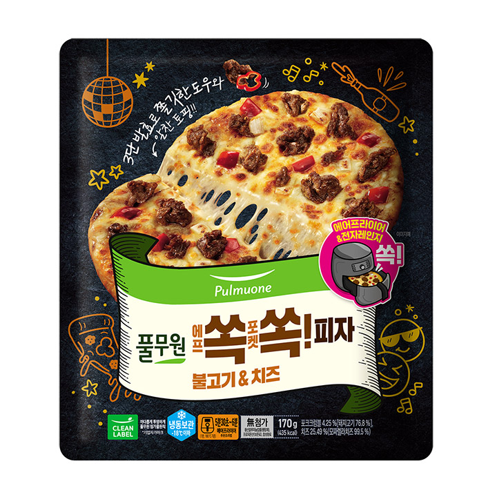 풀무원 쏙쏙피자 불고기&치즈 170g