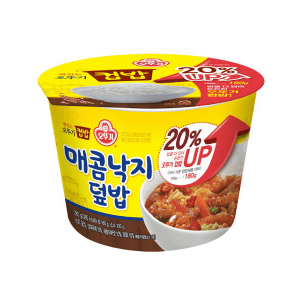 오뚜기)맛있는컵밥 매콤낙지컵밥 280g