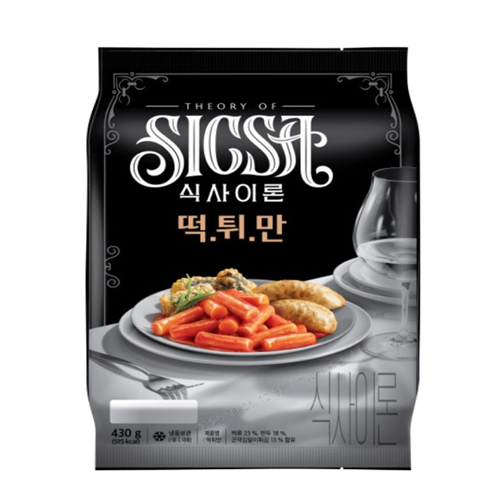 롯데 식사이론 떡튀만 430g