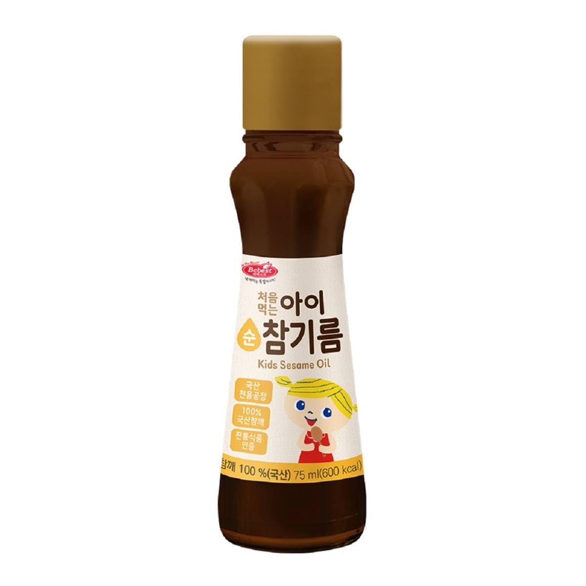 커머스파크 베베스트 처음먹는 순아이 참기름 75ML