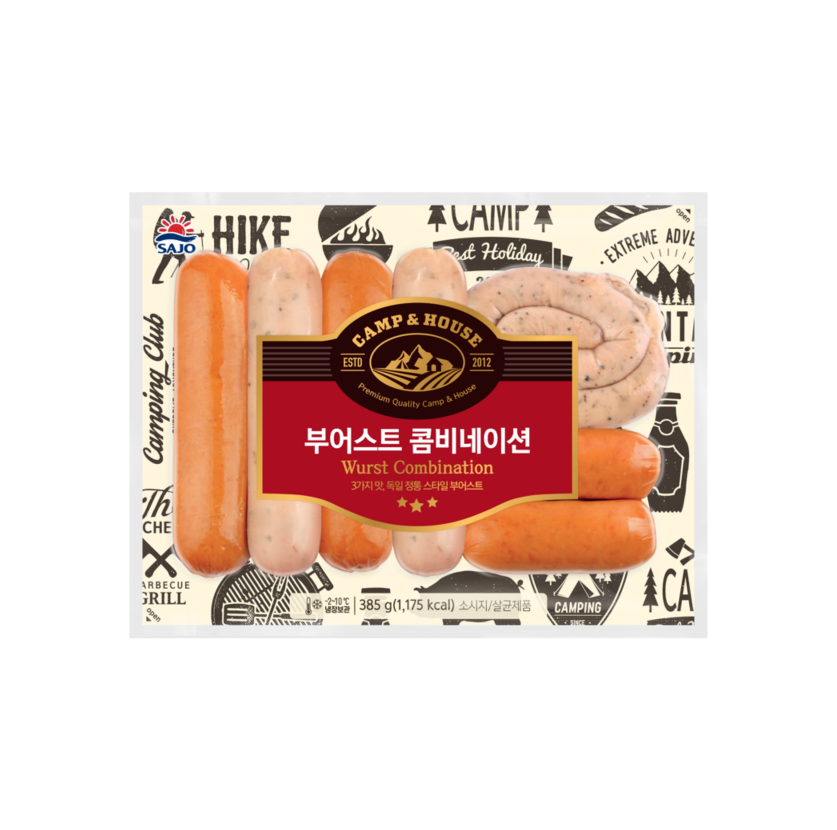 사조대림)부어스트콤비네이션385g