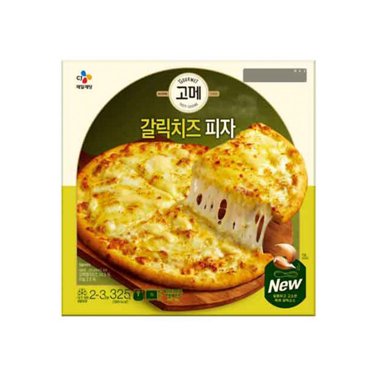 CJ)고메갈릭치즈피자325G