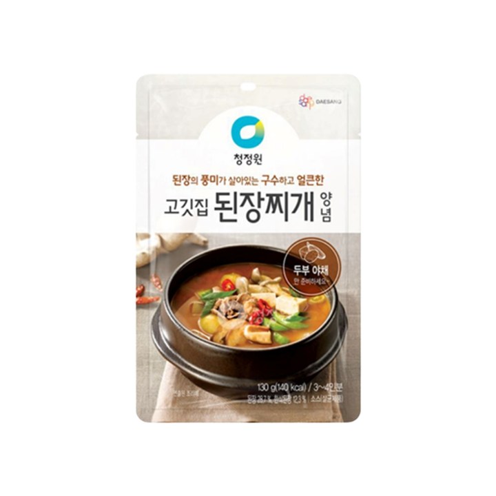 청정원 고메 된장찌개양념 130g