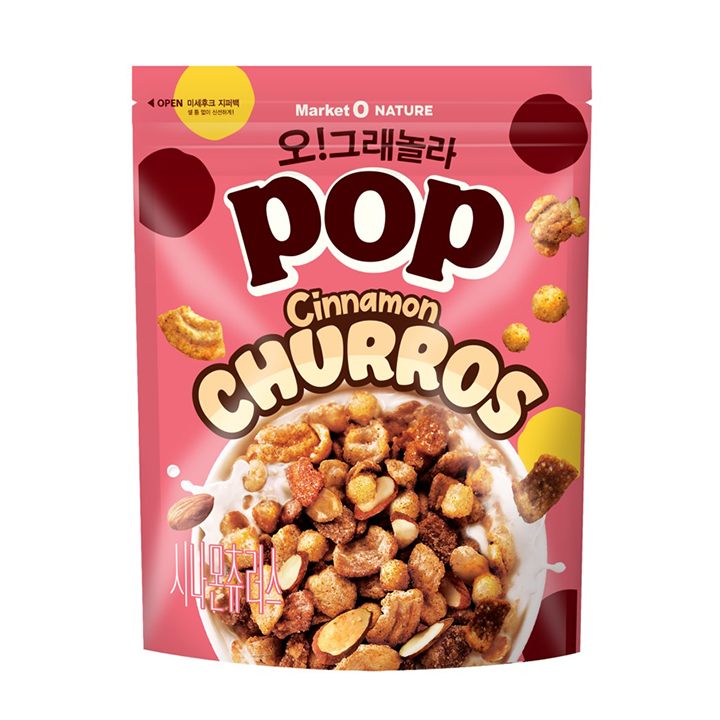 오리온 오그래놀라팝 시나몬츄러스 440g