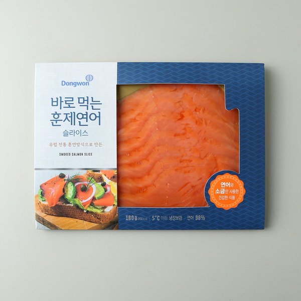 동원 바로먹는 훈제연어 160G(냉장/칠레산/팩)