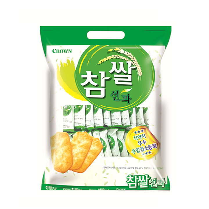 크라운 참쌀선과 253g