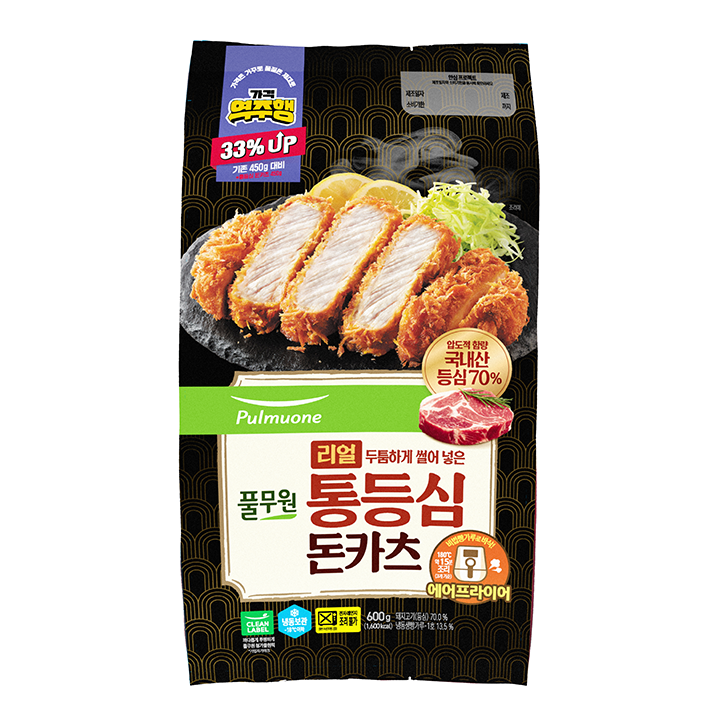 풀무원 리얼통등심돈카츠 기획 600g