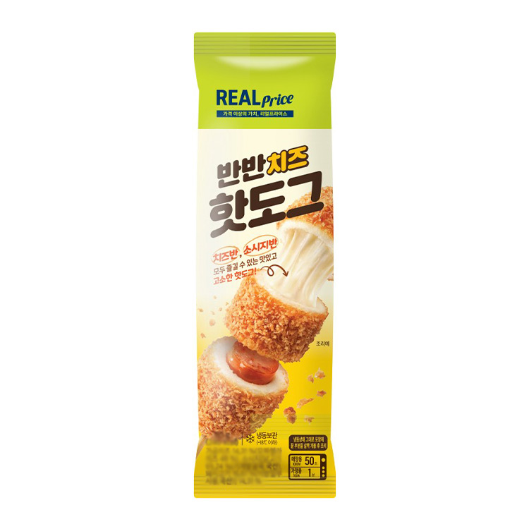 리얼)반반치즈핫도그80G