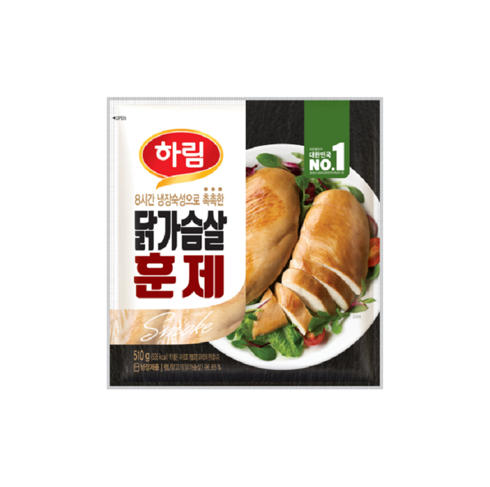 하림)훈제닭가슴살510g