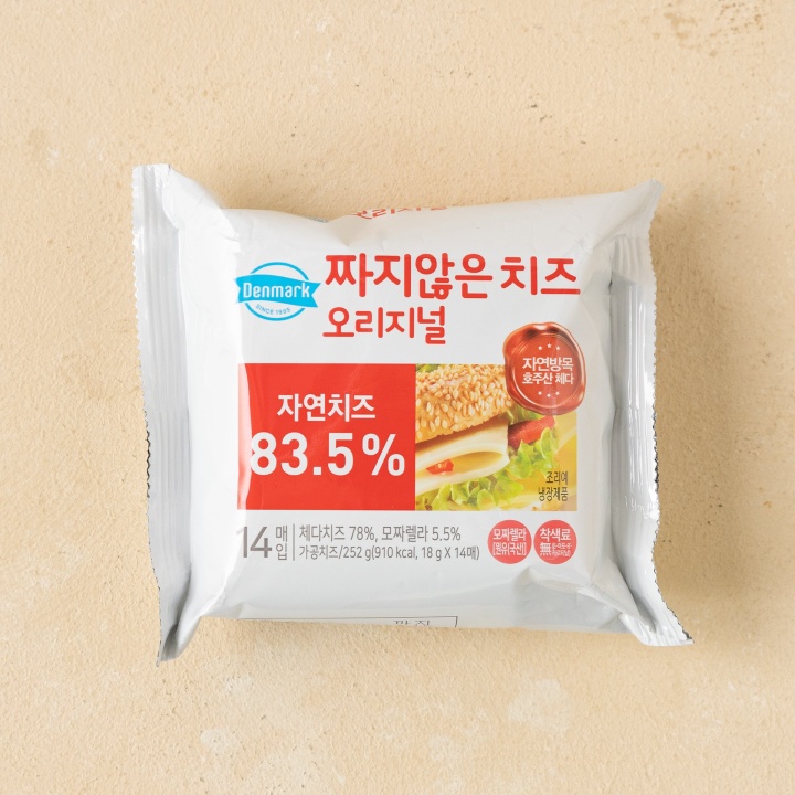 동원 짜지않은치즈252g