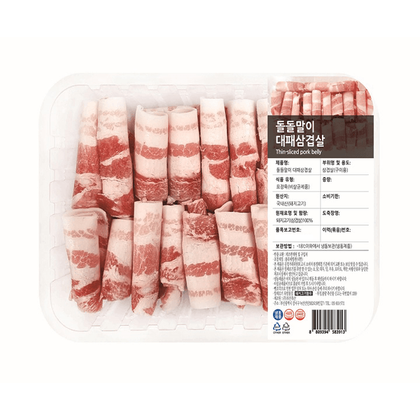 국내산냉동대패삼겹(300g)