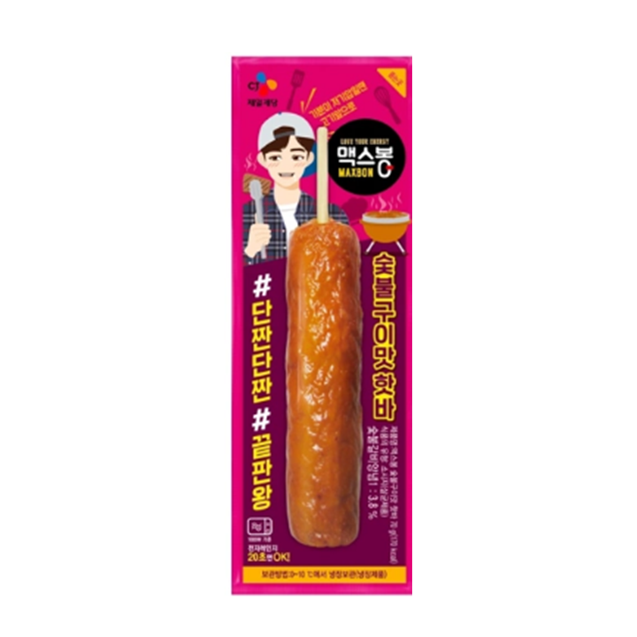 CJ 맥스봉 숯불구이맛 핫바 70g