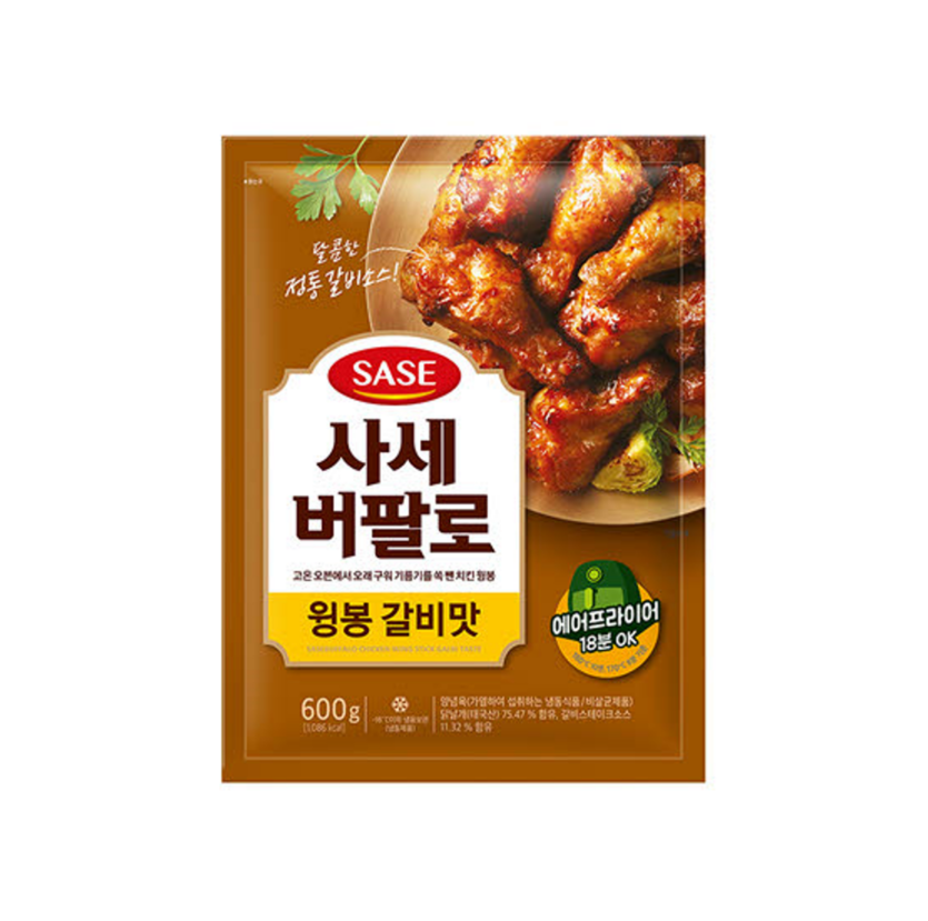 사세)버팔로윙봉갈비맛600g