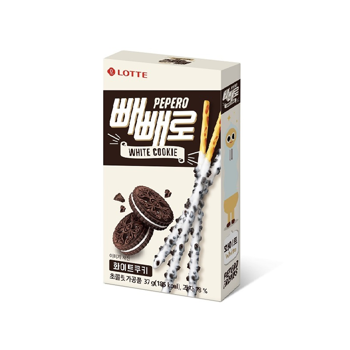 롯데 빼빼로화이트쿠키37g