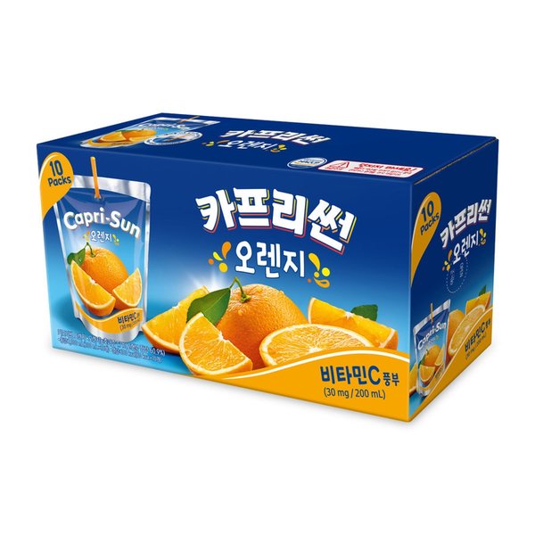 농심 카프리썬 오렌지 200MLx10