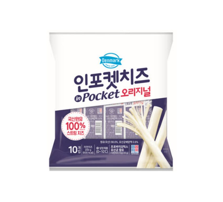 동원)덴마크 인포켓치즈200g(20gX10)