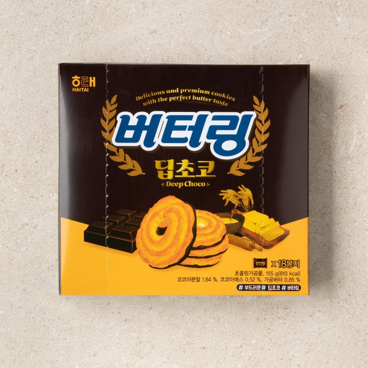 해태 버터링 딥초코 155g