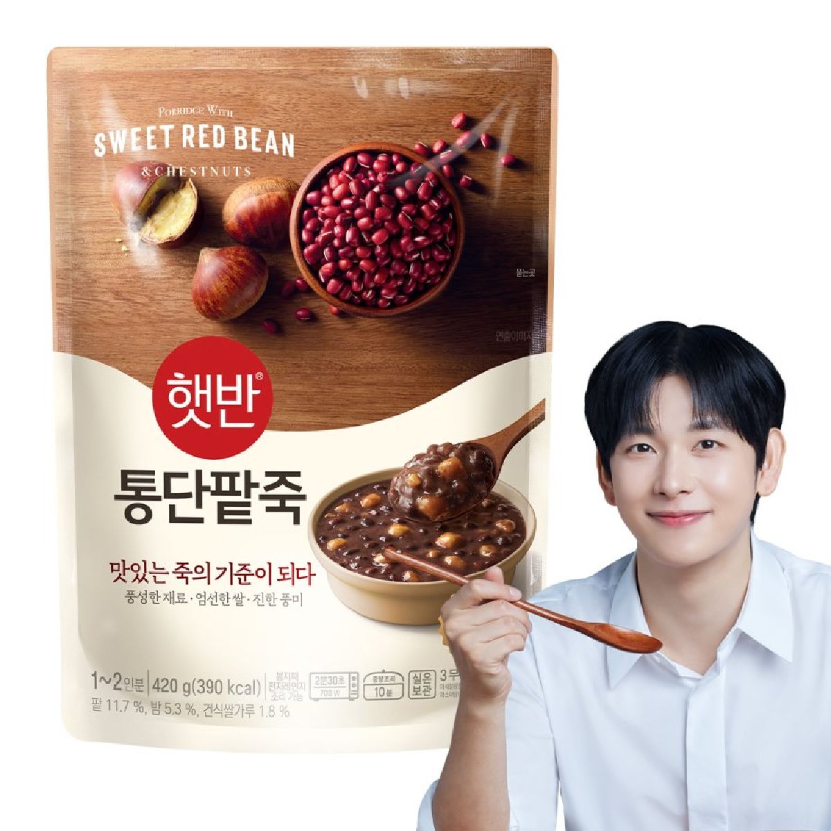 CJ 햇반소프트밀 통단팥죽 420G