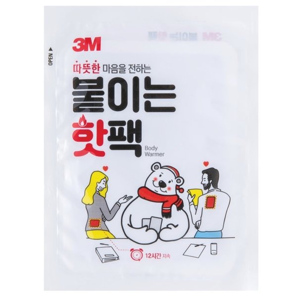 3M 붙이는 핫팩 10개입