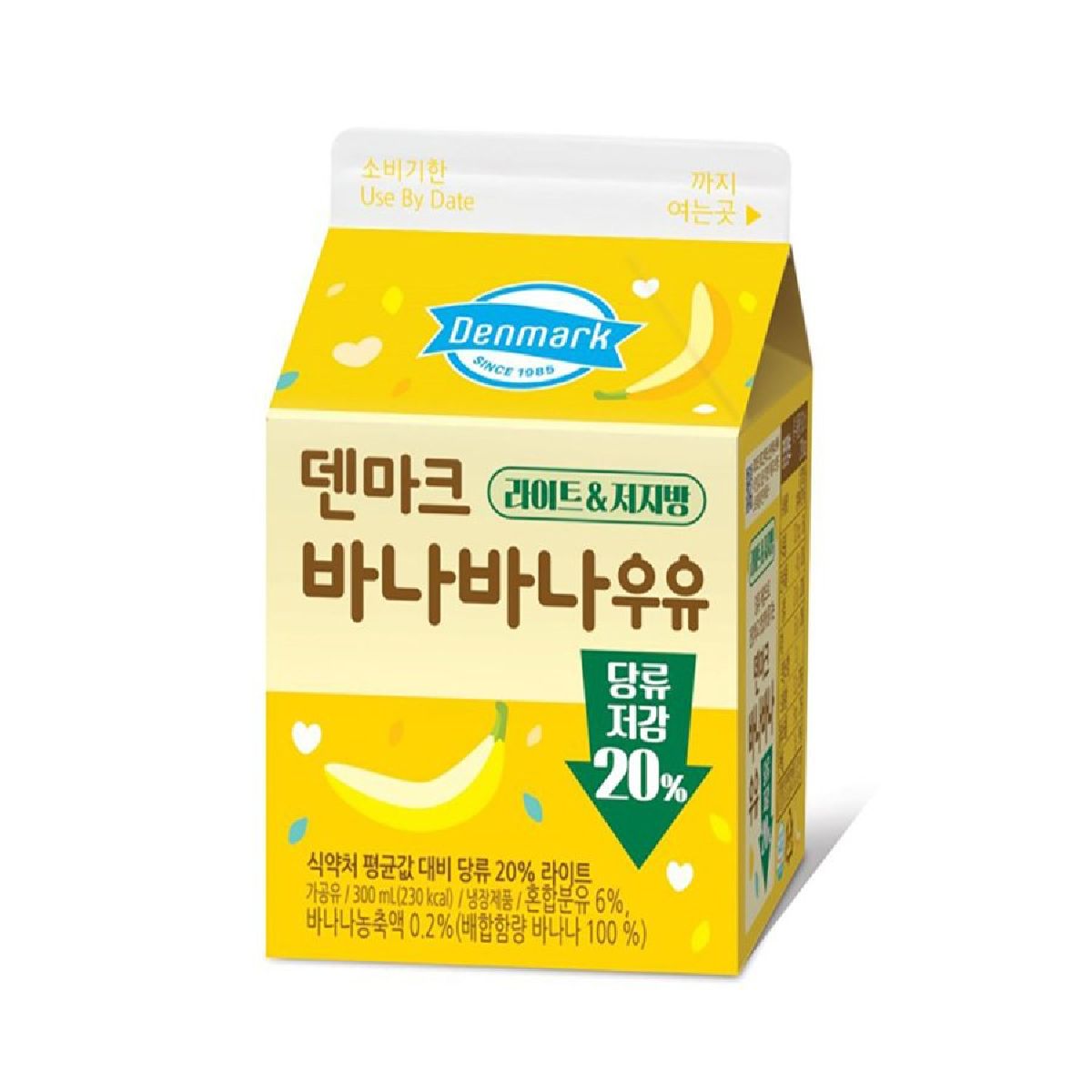 동원덴마크 바나바나 우유 300ML