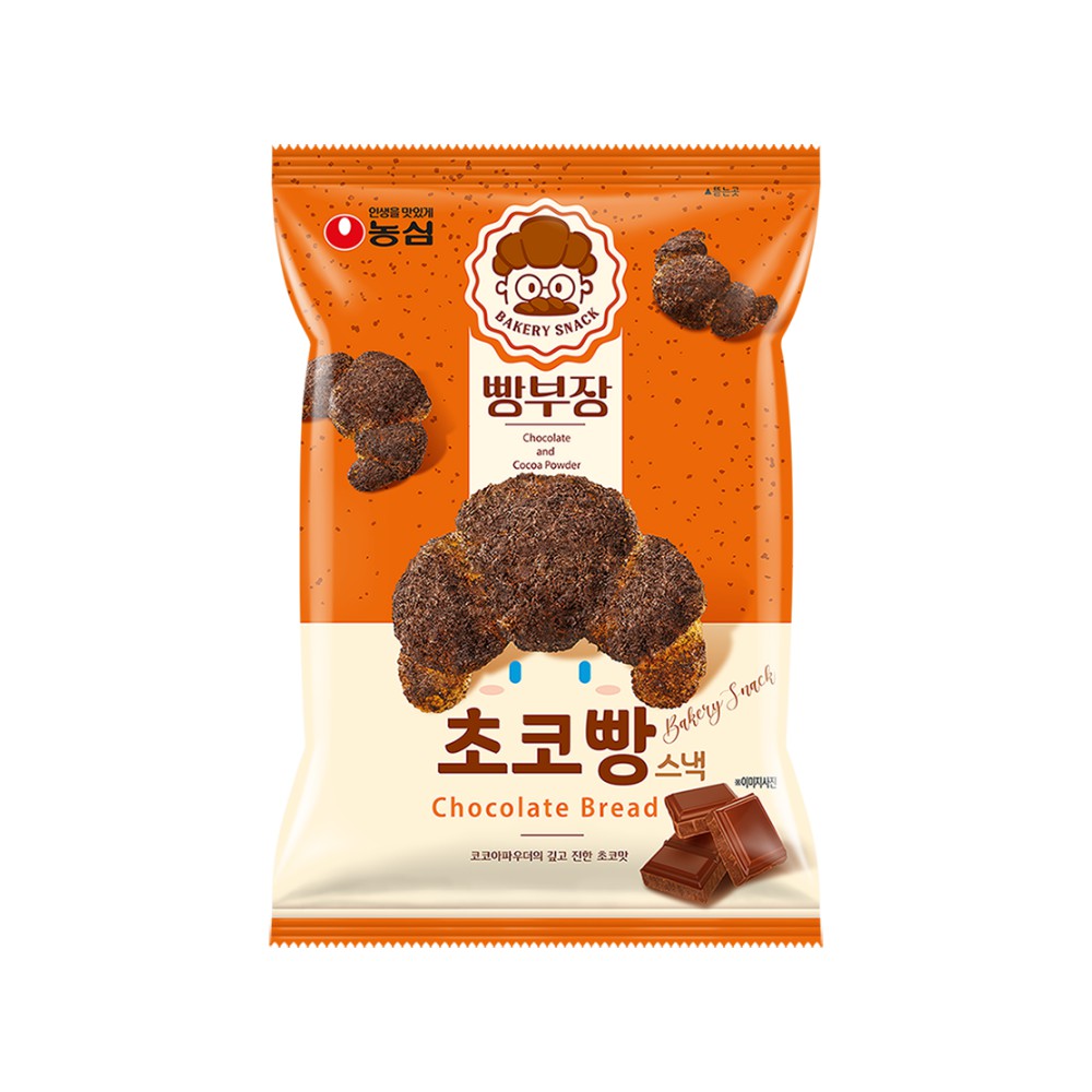 농심)빵부장초코빵55g