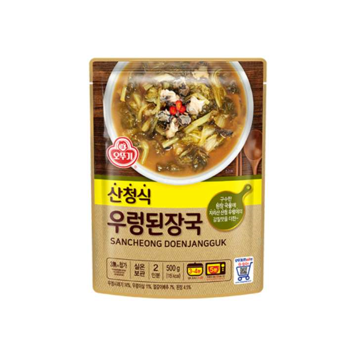 오뚜기 산청식 우렁된장국 500g