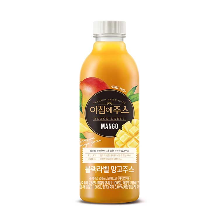 서울)아침에주스블랙망고750ML