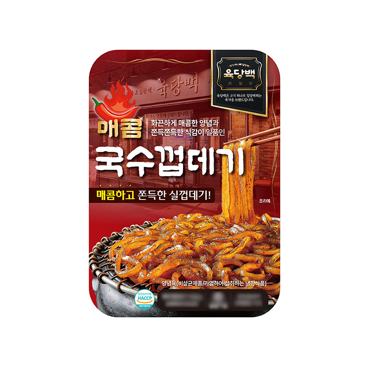 육당백)매콤국수껍데기140G